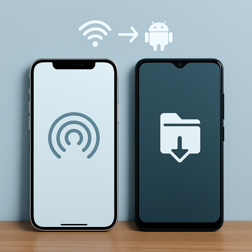How to Wirelessly Share Files Between iPhone and Android: Airdrop Alternatives