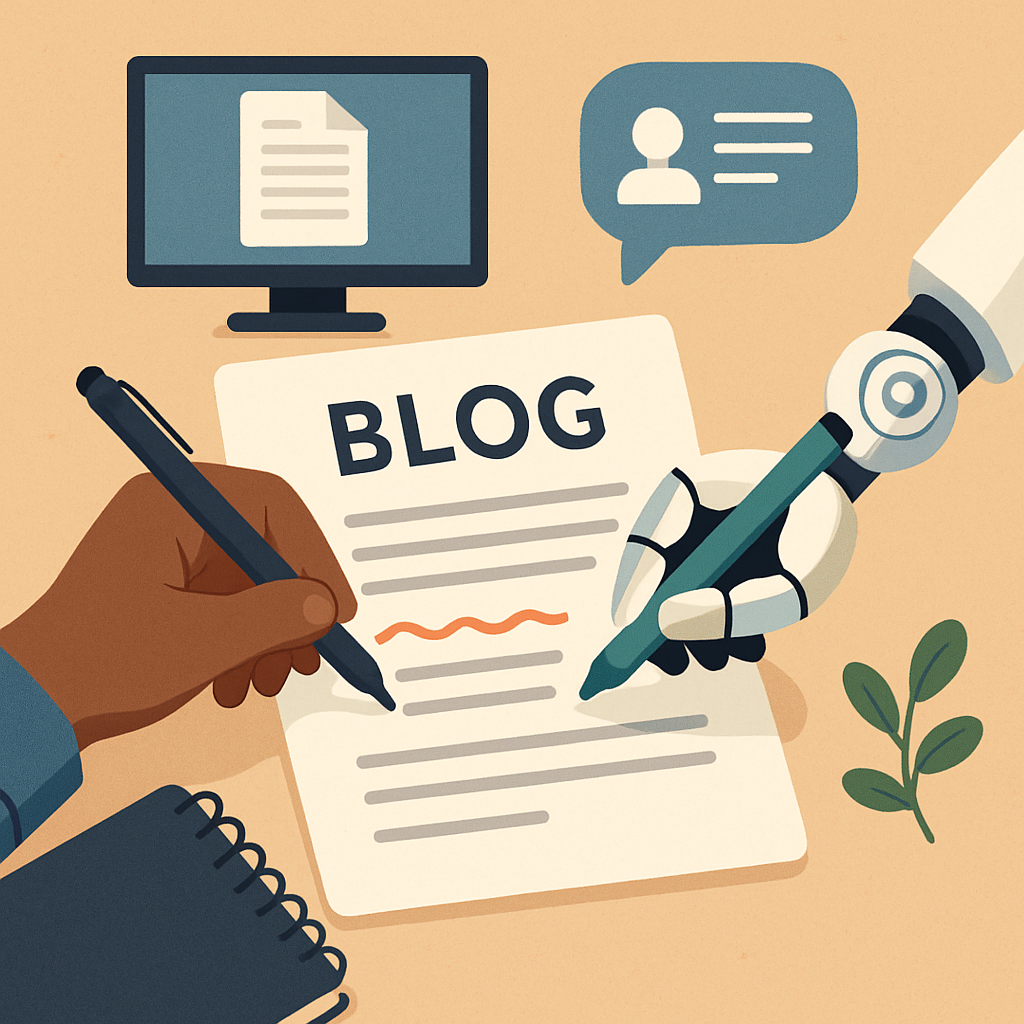 How to Write Authentic Blog Posts with AI: Keep Your Human Touch