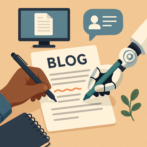 How to Write Authentic Blog Posts with AI: Keep Your Human Touch