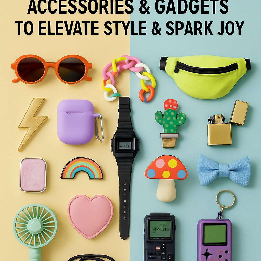 15 Unique & Quirky Accessories & Gadgets to Elevate Style & Spark Joy