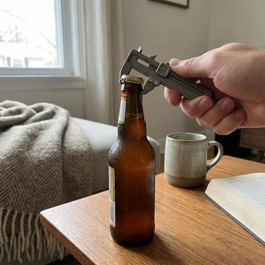 Mini Ranger EDC Tool: The 3-in-1 Caliper, Bottle Opener & Window Breaker Gift