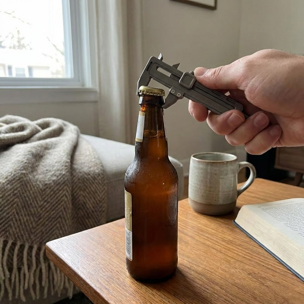 Mini Ranger EDC Tool: The 3-in-1 Caliper, Bottle Opener & Window Breaker Gift