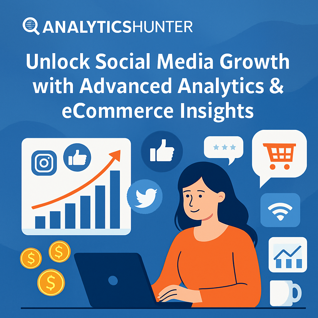AnalyticsHunter: Unlock Social Media Growth with Advanced Analytics & eCommerce Insights