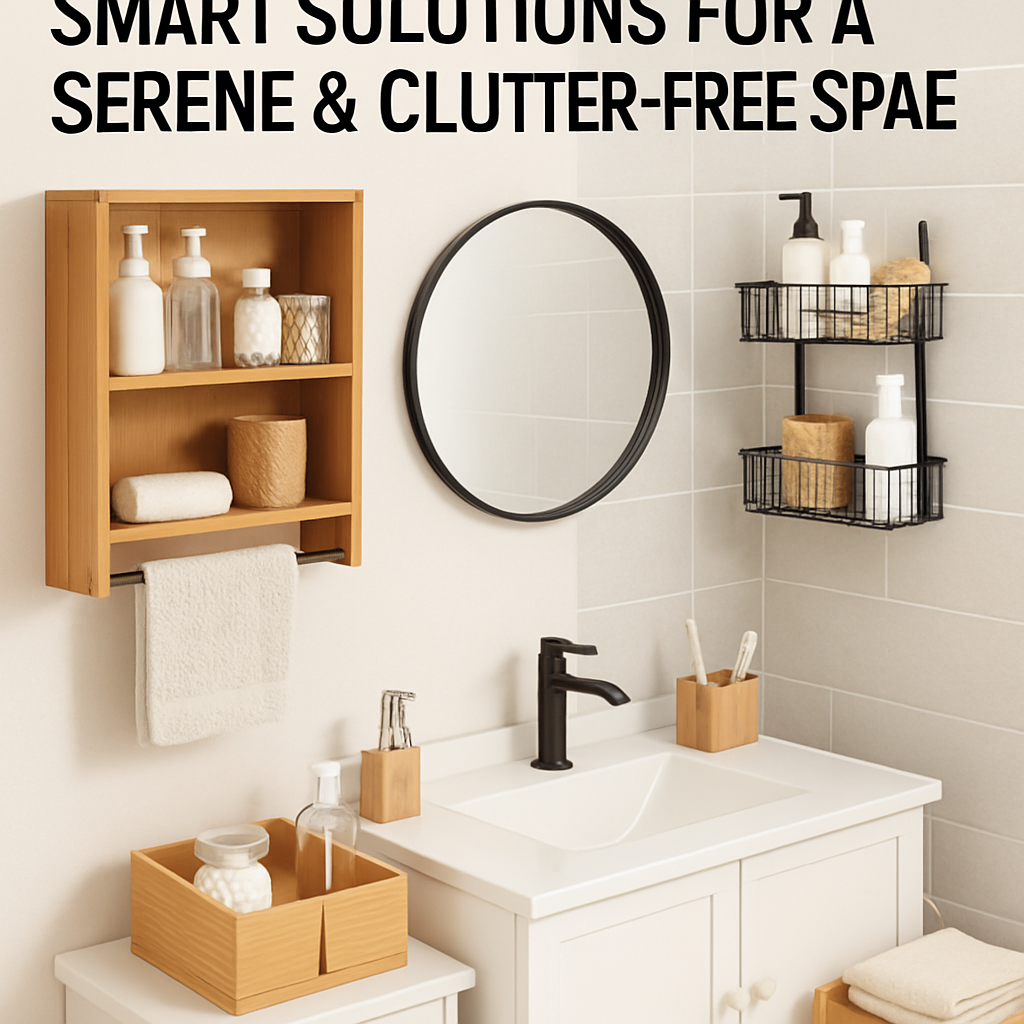 Top Bathroom Organizers: Smart Solutions for a Serene & Clutter-Free Space