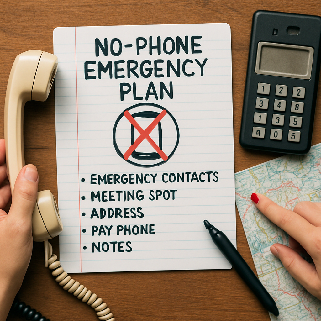Beyond the Smartphone: How to Create Your Family’s No-Phone Emergency Plan