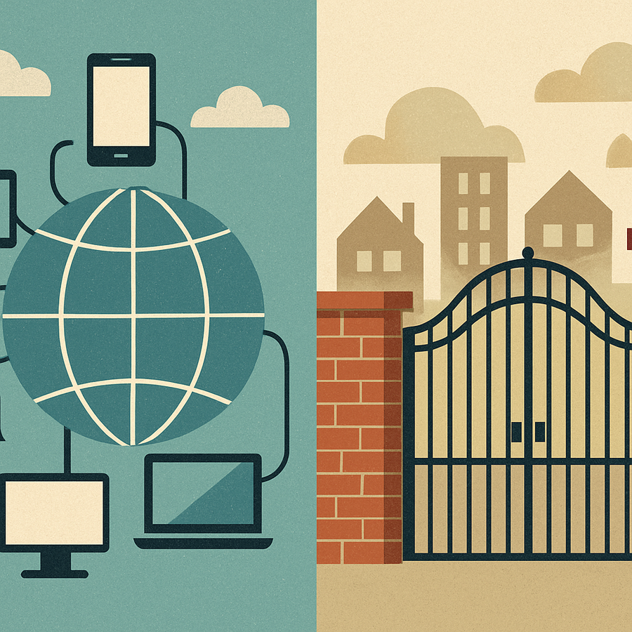 Internet Gentrification: From Open Frontier to Gated Community