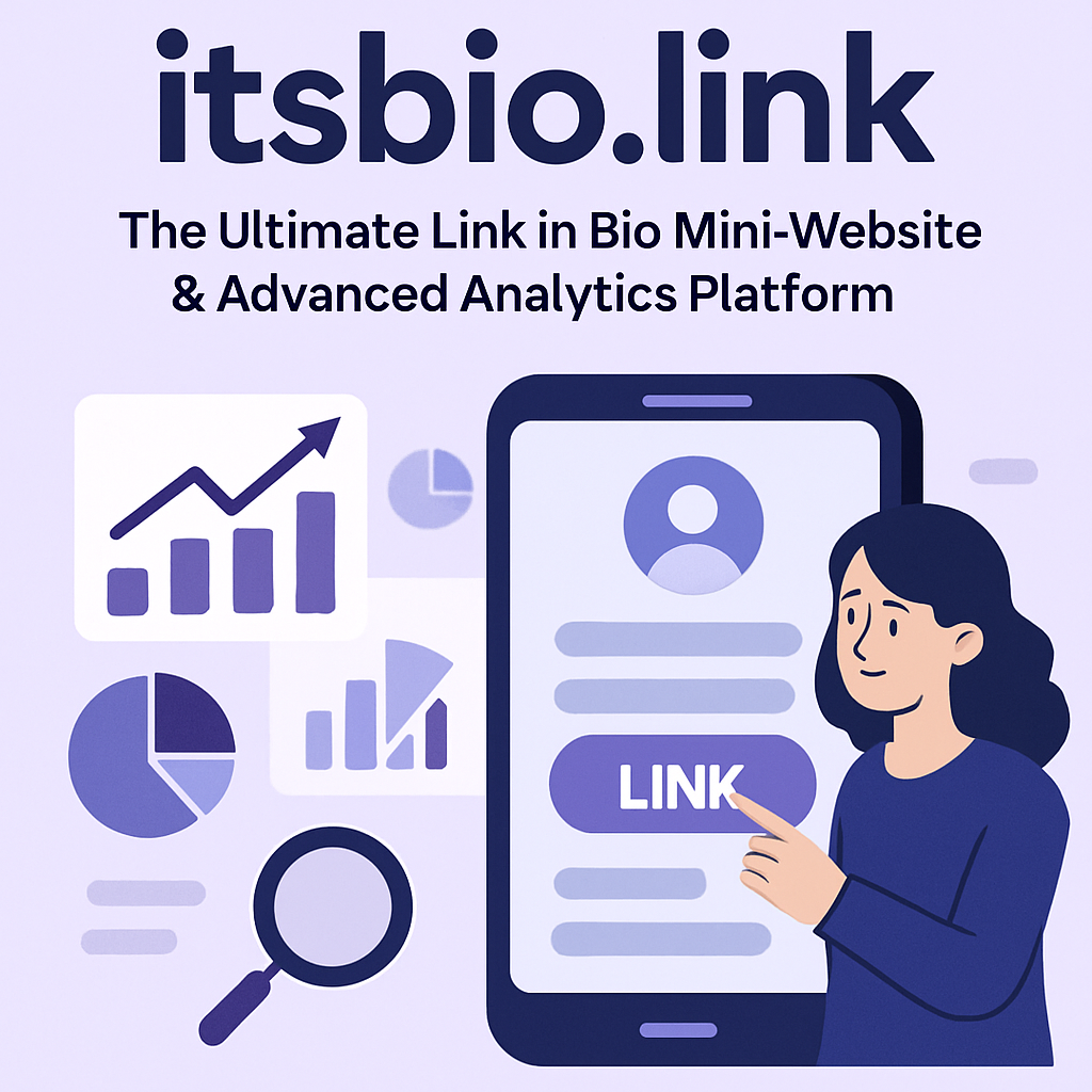 itsbio.link: The Ultimate Link in Bio Mini-Website & Advanced Analytics Platform