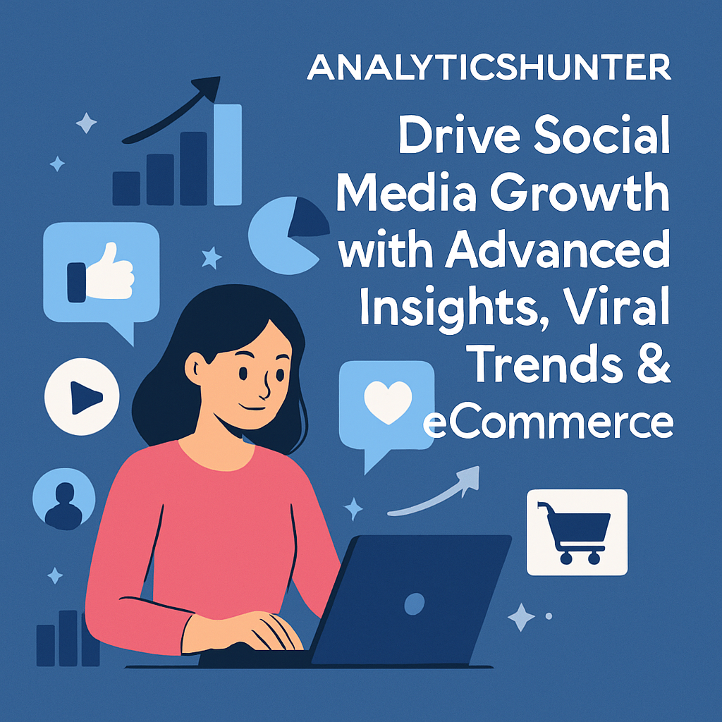 AnalyticsHunter: Drive Social Media Growth with Advanced Insights, Viral Trends & eCommerce