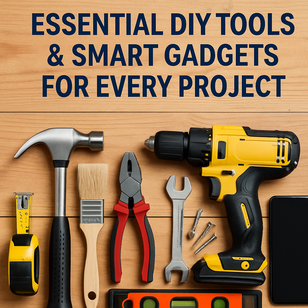 Essential DIY Tools & Smart Gadgets for Every Project