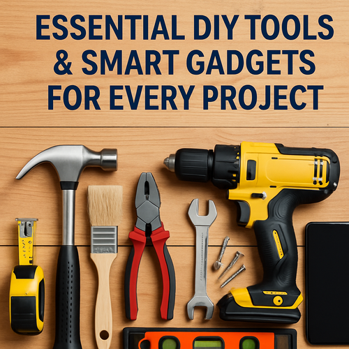 Essential DIY Tools & Smart Gadgets for Every Project