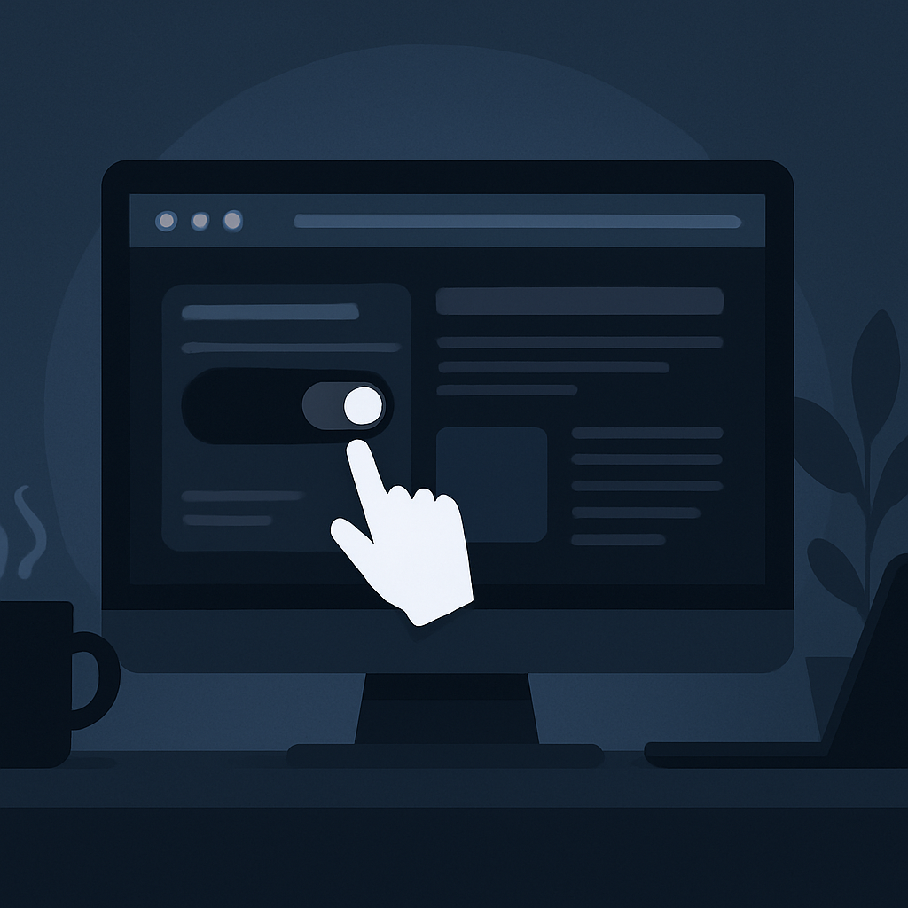 Unlock Dark Mode on Any Website: A Simple Guide to Eye-Friendly Browsing