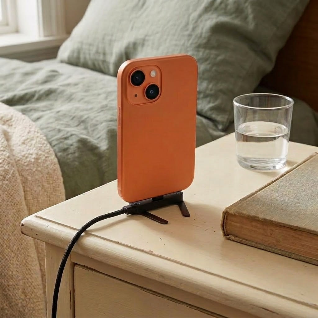 Bend & Charge: The Clever Fast Charging Cable with a Built-in Phone Stand
