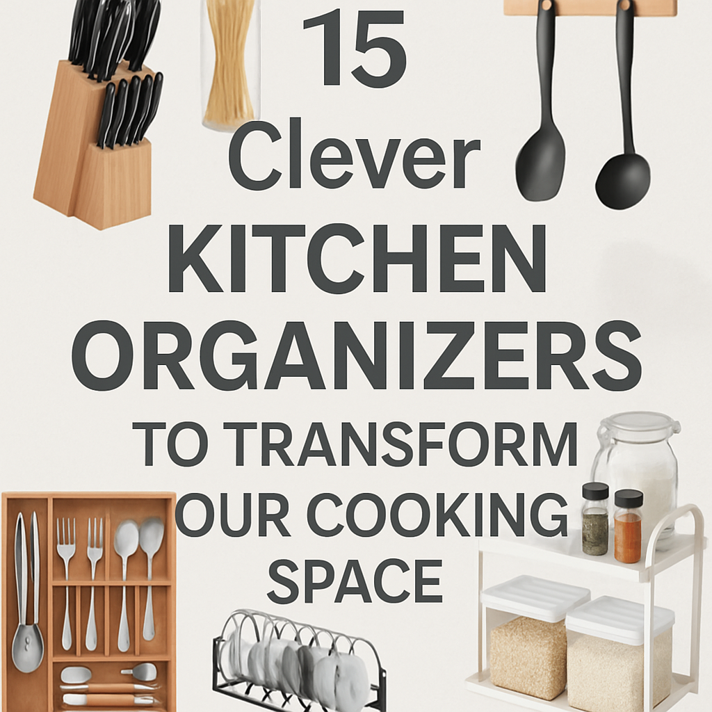 15 Clever Kitchen Organizers to Transform Your Cooking Space