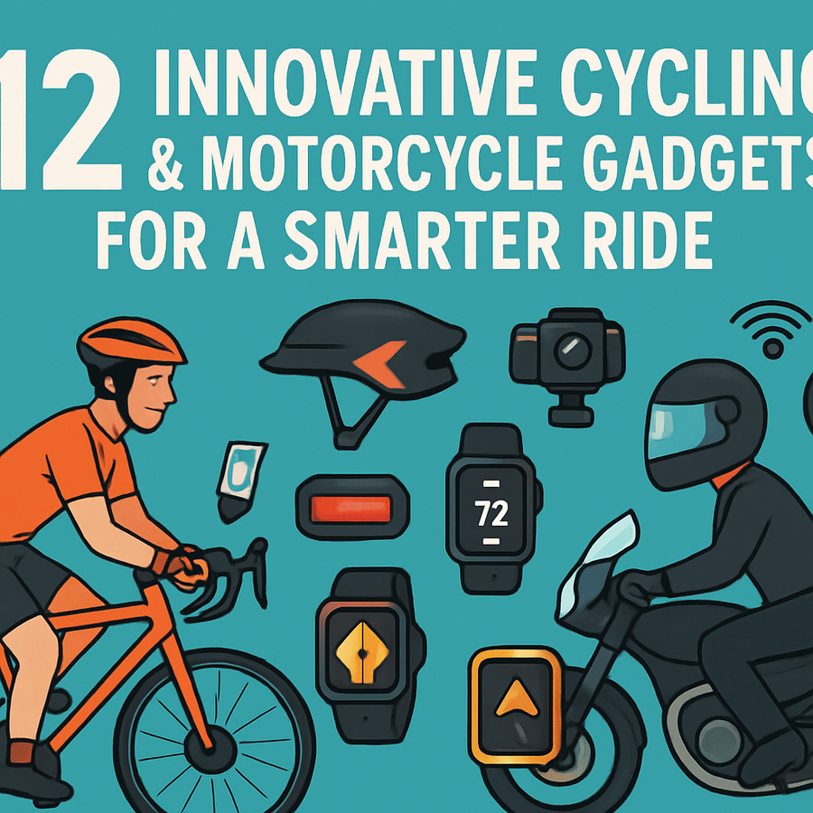 12 Innovative Cycling & Motorcycle Gadgets for a Smarter Ride