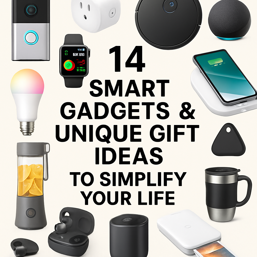 14 Smart Gadgets & Unique Gift Ideas to Simplify Your Life