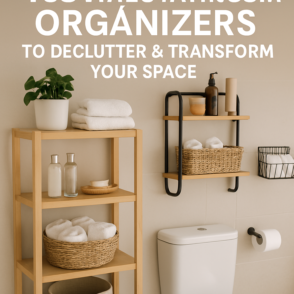 40 Smart Bathroom Organizers to Declutter & Transform Your Space