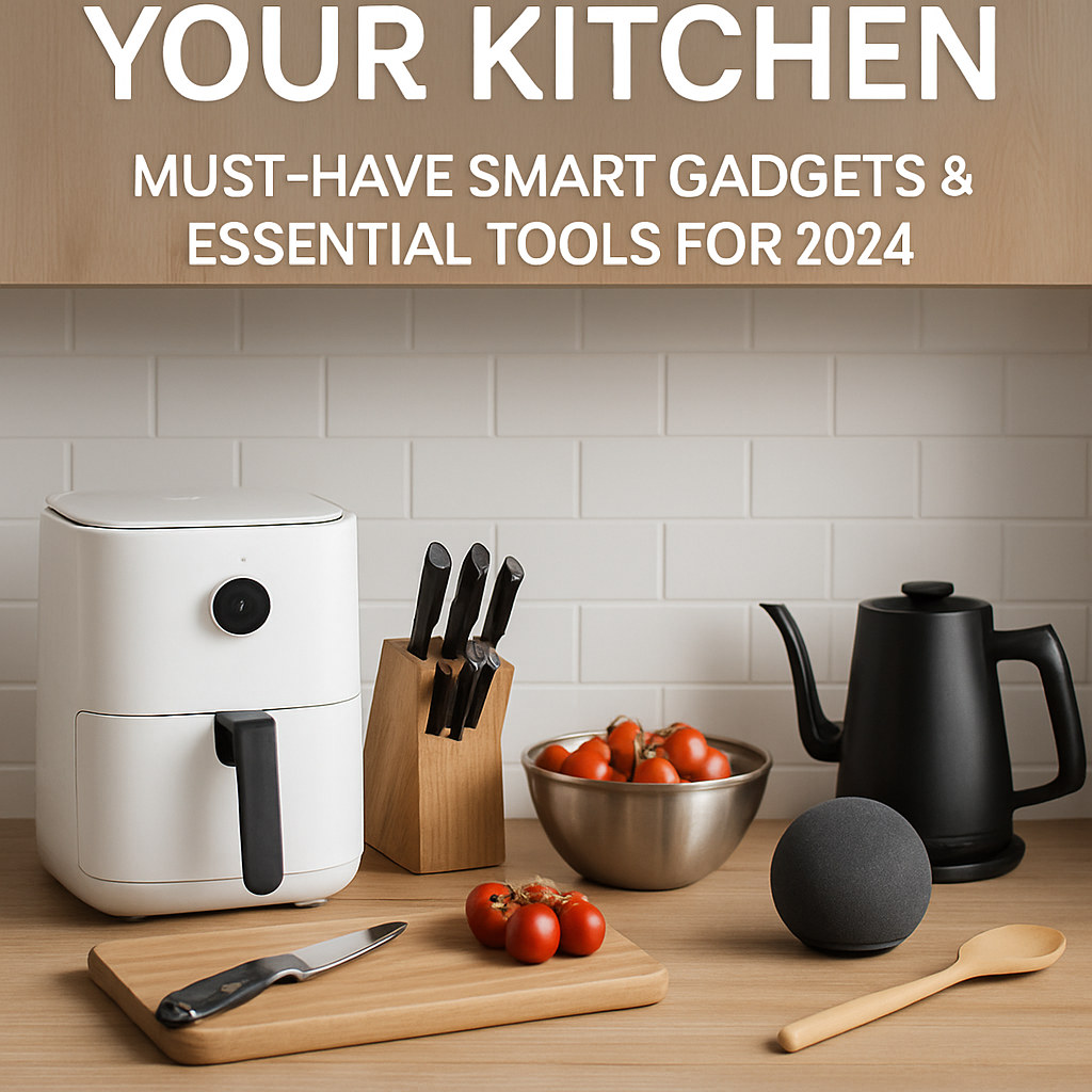 Upgrade Your Kitchen: Must-Have Smart Gadgets & Essential Tools for 2024