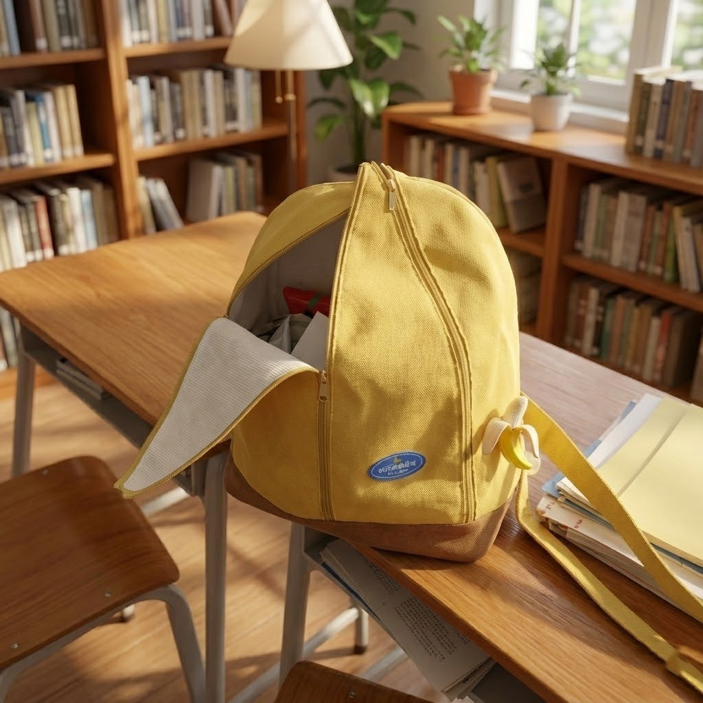Banana Style Backpack: The Quirky & Practical Gift for Everyday Fun