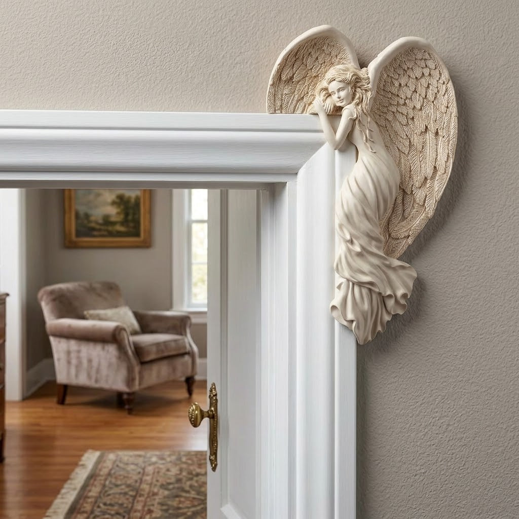 Watching Over You Angel Door Frame Decor: The Unique Gift for Serenity & Peace