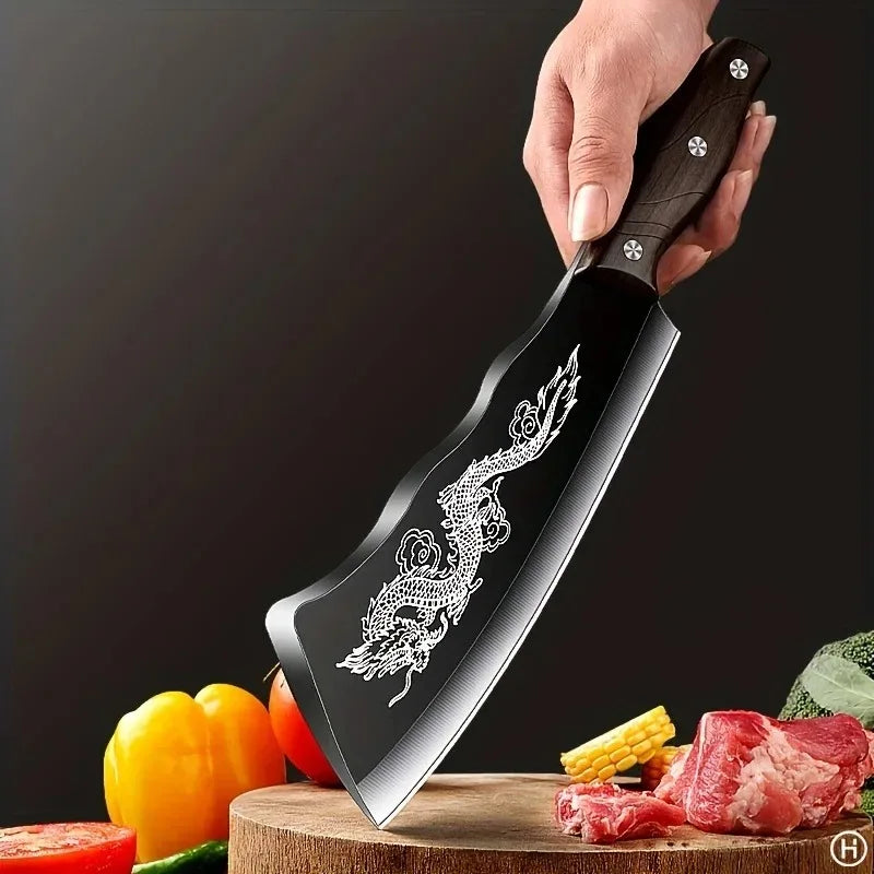 Dragon Edge Engraved Knife: The Ultimate Unique Gift for Home Chefs & Fantasy Fans