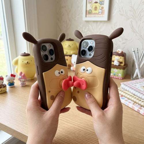 Ugly Buddy Squishy iPhone Case: The Quirky Stress-Relief Fidget Gift