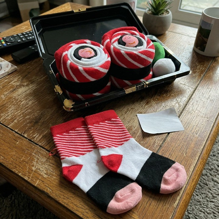 The Most Creative Gift for Foodies: Sushi Socks That Serve Up Comfort and Fun