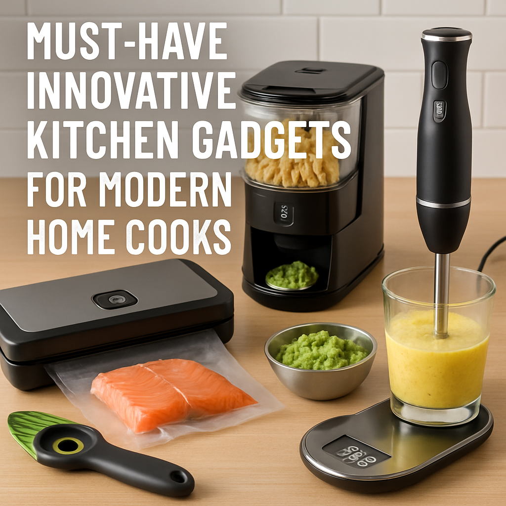 Must-Have Innovative Kitchen Gadgets for Modern Home Cooks