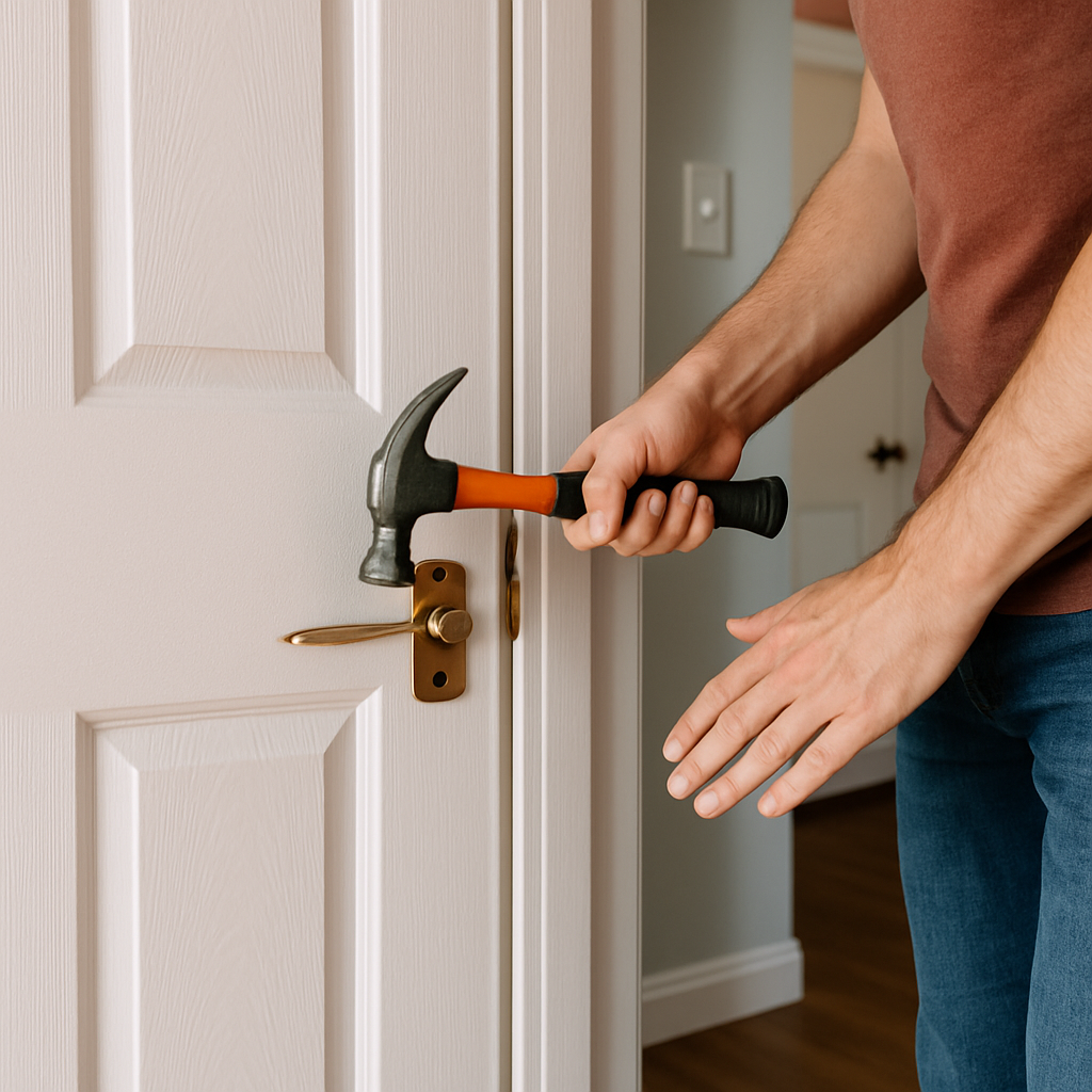 Door Won’t Close? Your DIY Fix for Latching, Sticking, and Sagging Doors