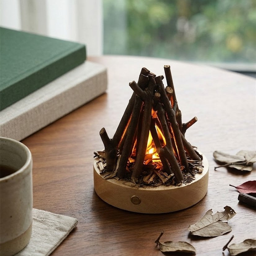 Tiny Campfire Lamp: The Ultimate Cozy & Unique Gift Idea