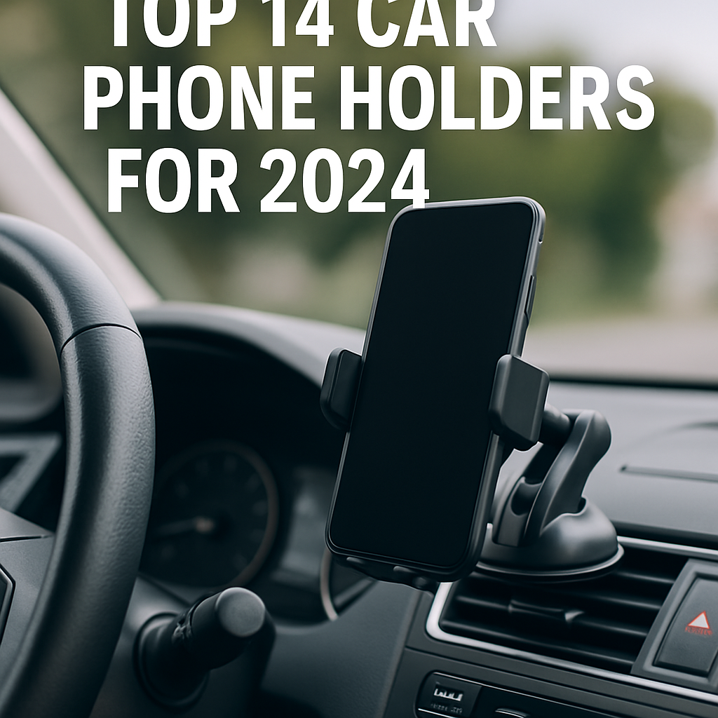 Drive Smarter: Top 14 Car Phone Holders for 2024