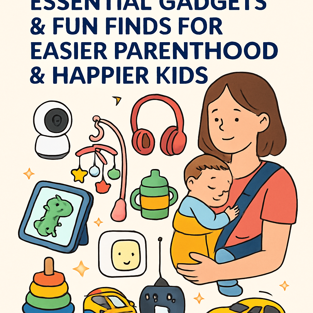 Essential Gadgets & Fun Finds for Easier Parenthood & Happier Kids