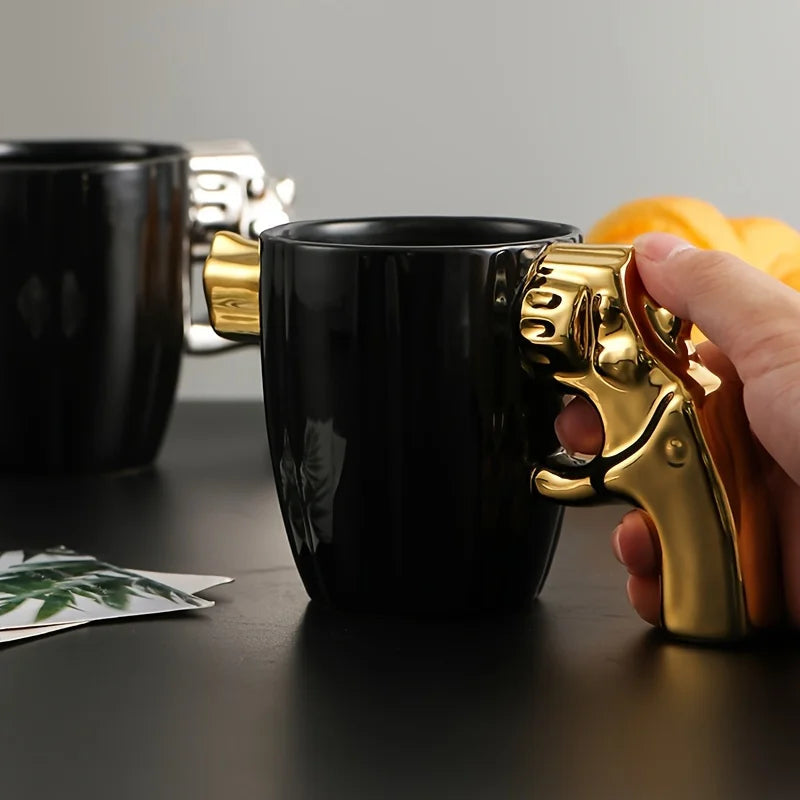 Revolver Grip Coffee Mug: The Ultimate Unique Gift & Cool Gadget