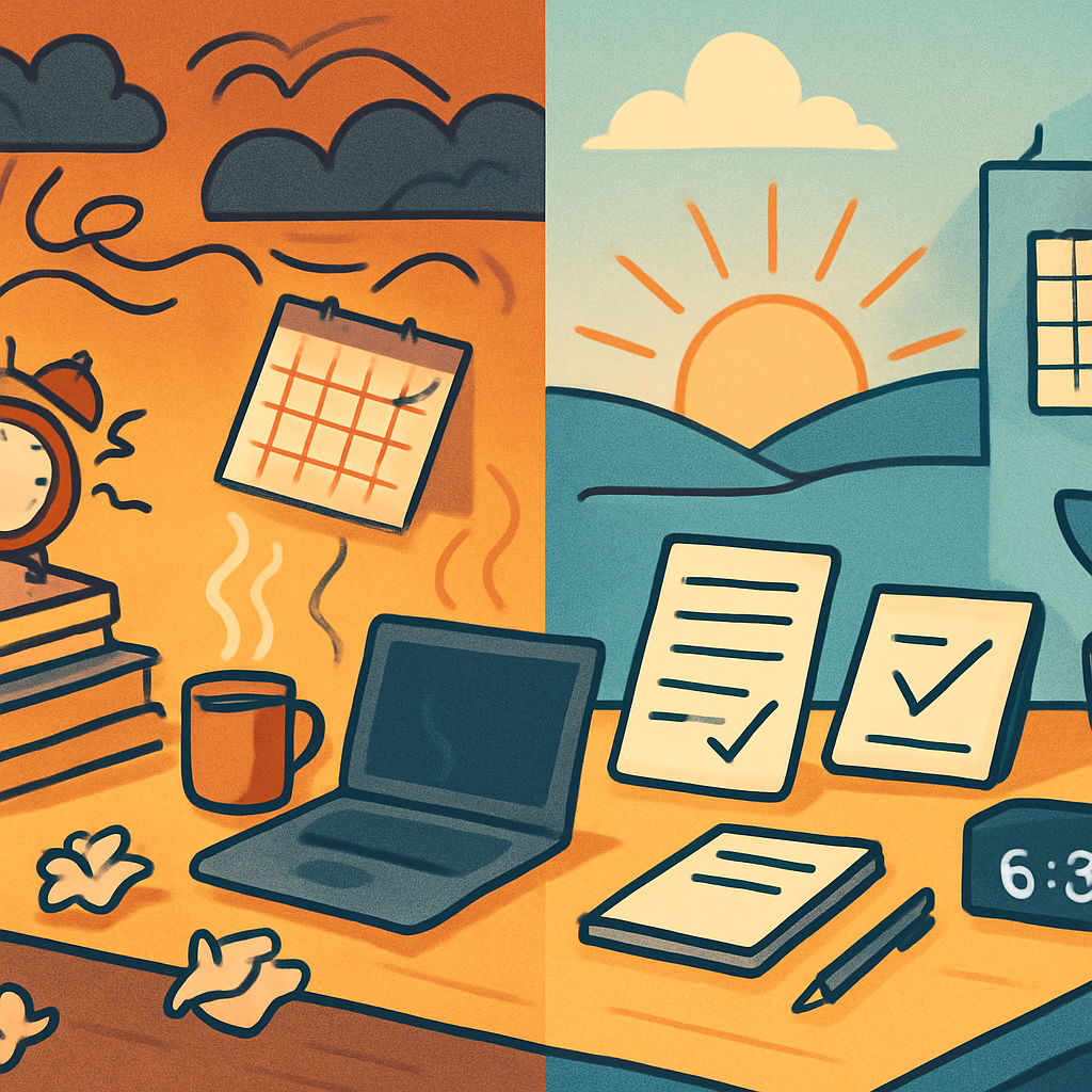 From Chaos to Calm: Your Step-by-Step Guide to Building a Daily Routine That Works