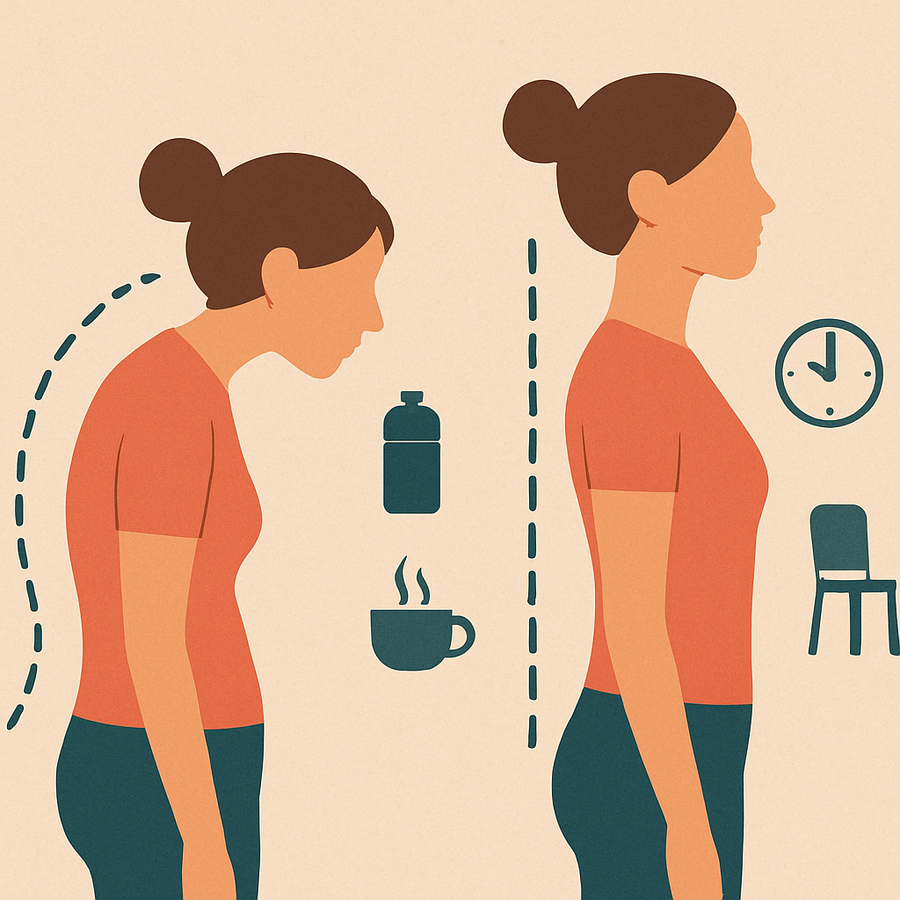 Stand Taller, No Sweat: Improve Your Posture with Simple Daily Habits (No Exercise Required!)