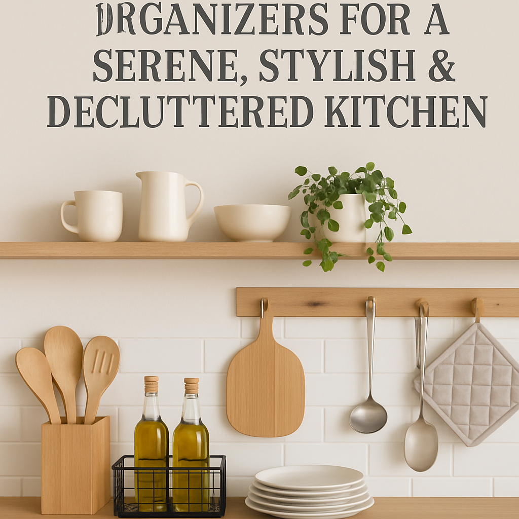 15 Smart Kitchen Organizers for a Serene, Stylish & Decluttered Kitchen