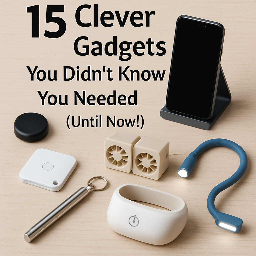 15 Clever Gadgets You Didn’t Know You Needed (Until Now!)