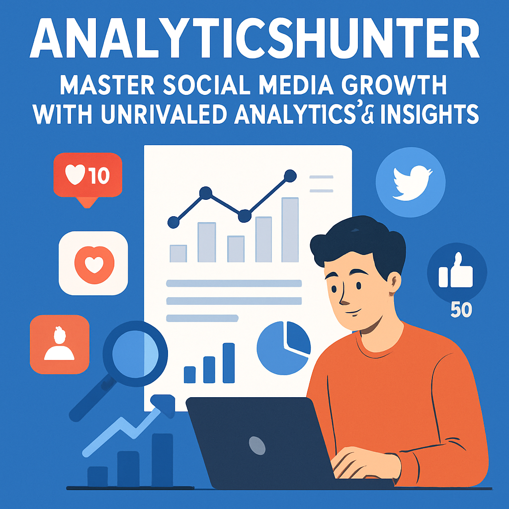 AnalyticsHunter: Master Social Media Growth with Unrivaled Analytics & Insights
