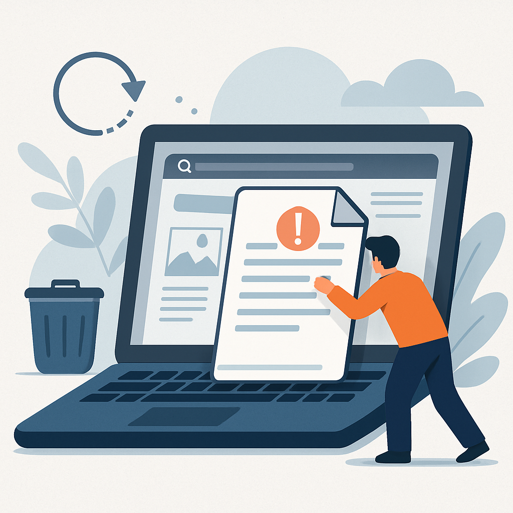 The Ultimate Guide to Finding & Recovering Deleted Posts or Pages Online