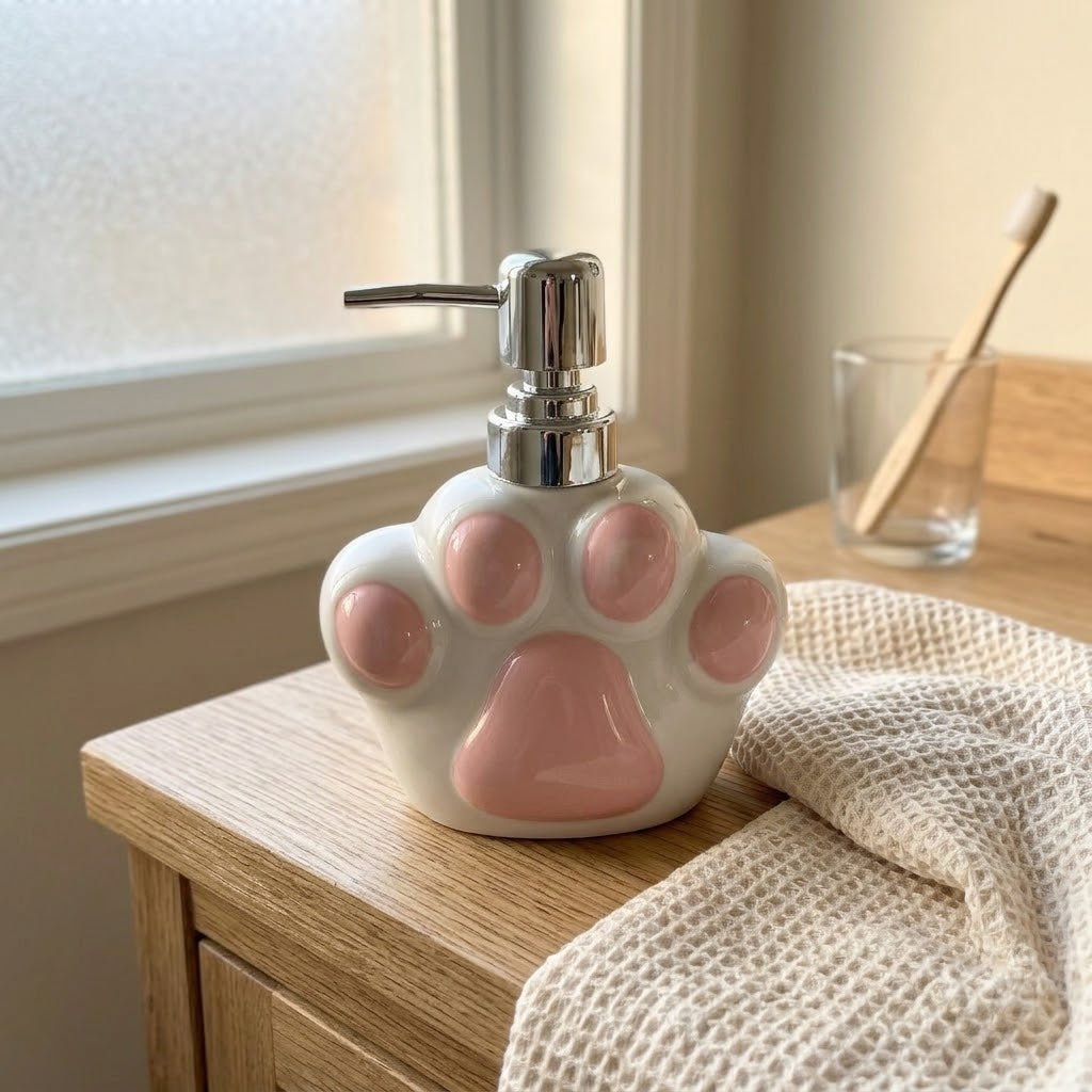 Little Paw Soap Dispenser: The Perfect Unique Gift for Pet Lovers & Home Decor