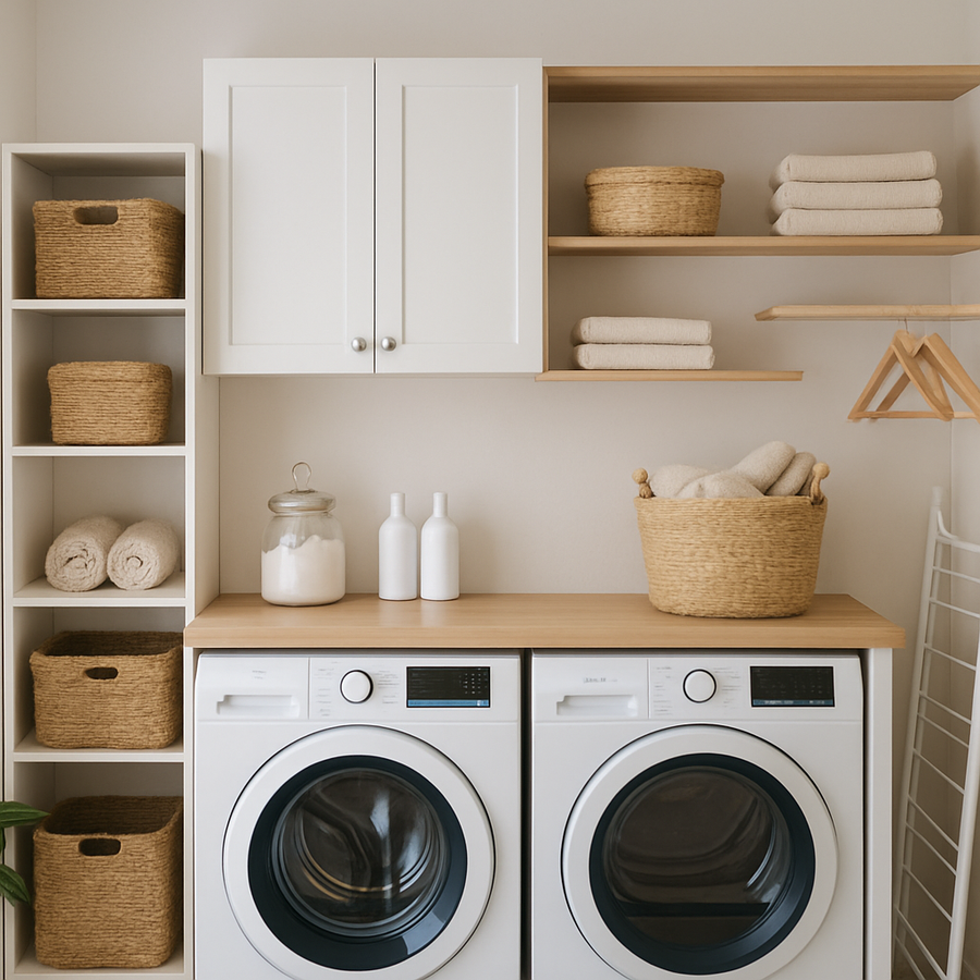 Laundry Room Organization: Smart Tips for an Efficient & Tidy Space