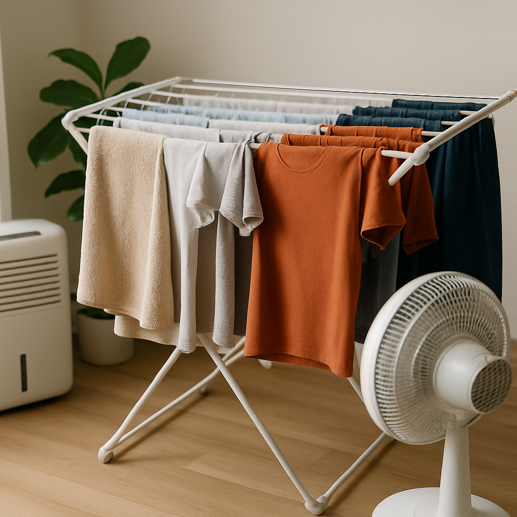 How to Dry Clothes Faster Indoors: Smart Solutions to Prevent Musty Smells