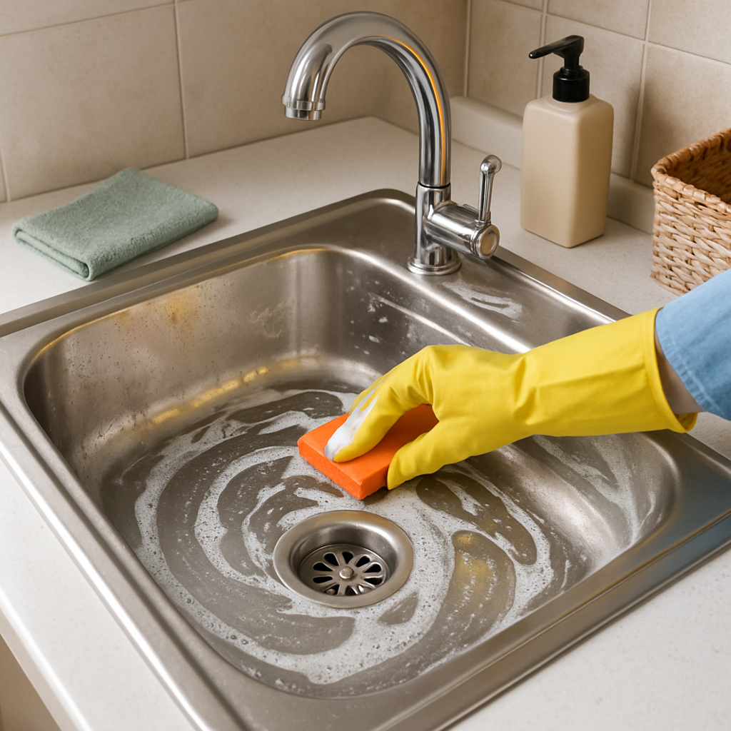 How to Keep Your Sink Sparkling Clean, Odor-Free, & Clog-Free