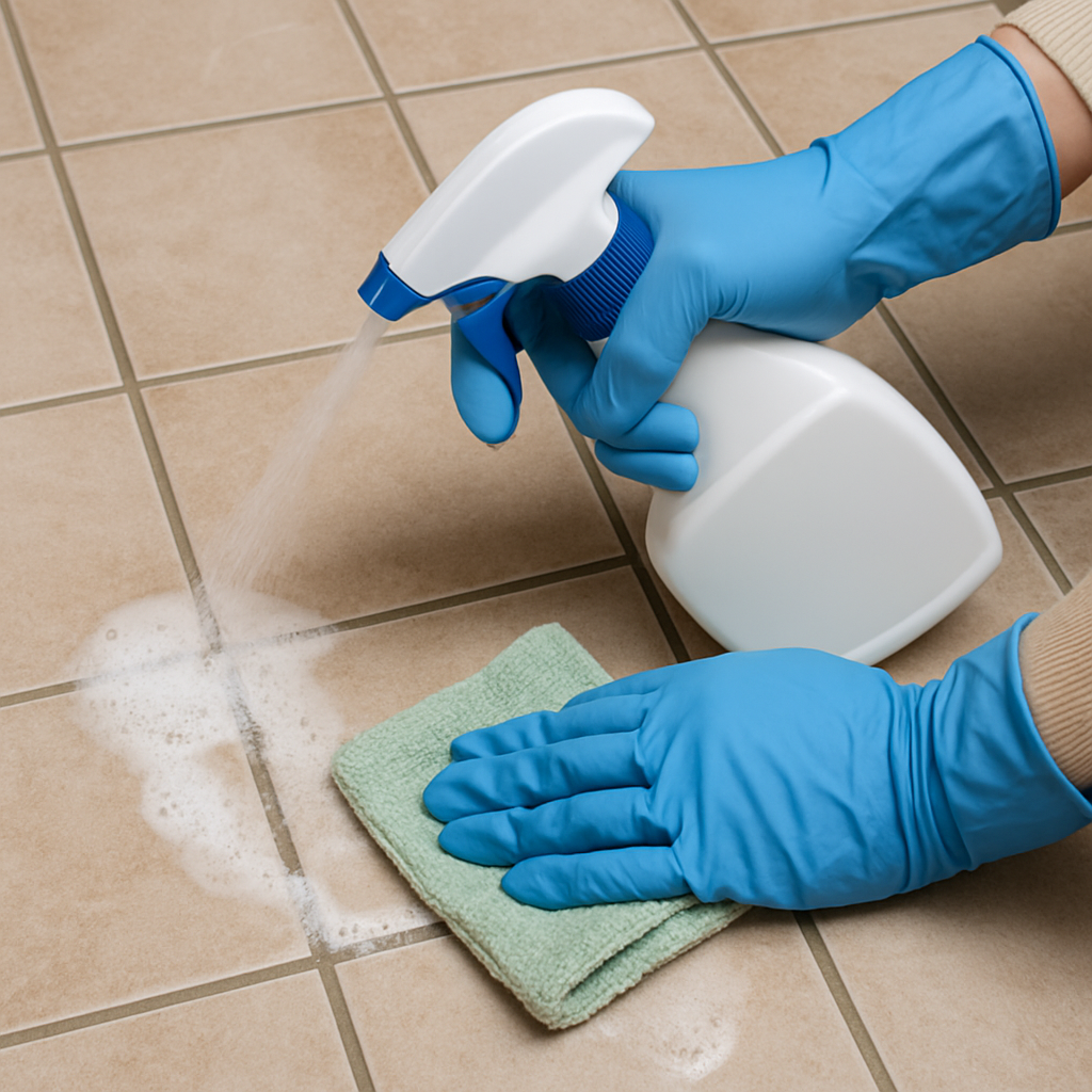 No More Sore Arms: How to Clean Tiles & Grout with Minimal Scrubbing