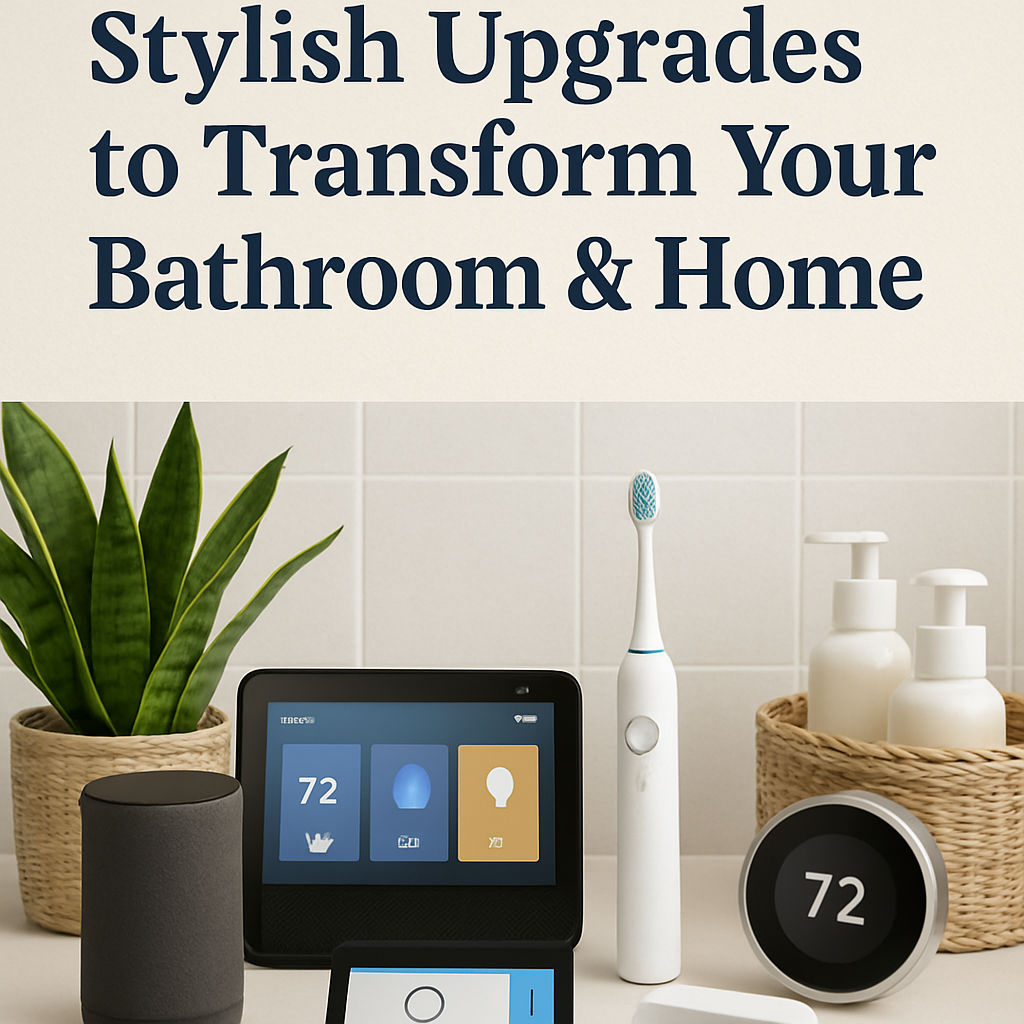 16 Smart Gadgets & Stylish Upgrades to Transform Your Bathroom & Home