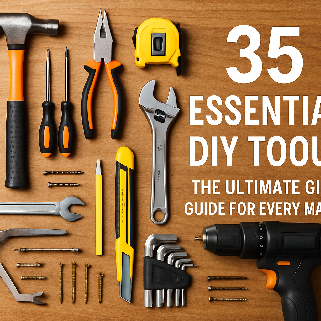 35 Essential DIY Tools: The Ultimate Gift Guide for Every Maker