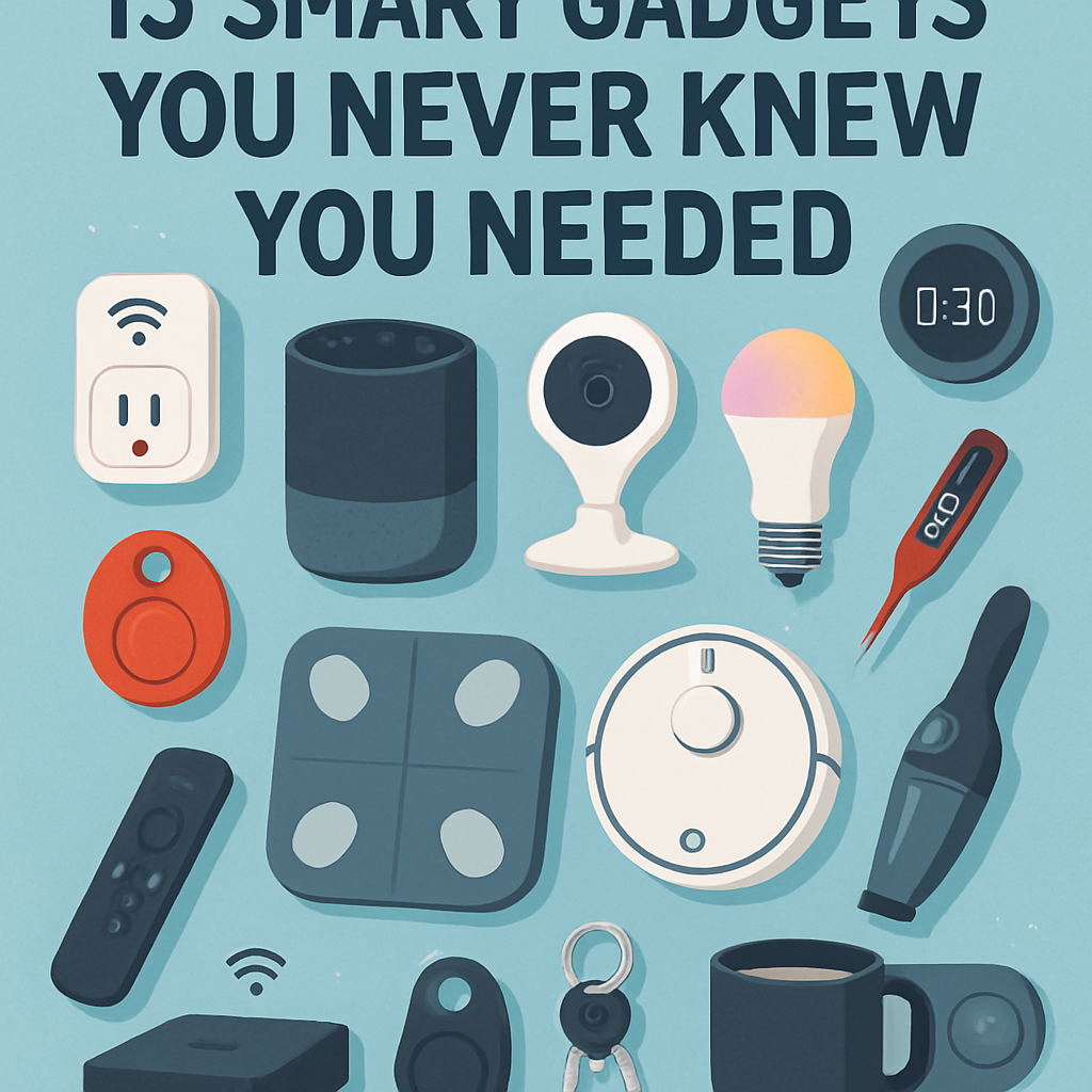 15 Smart Gadgets You Never Knew You Needed