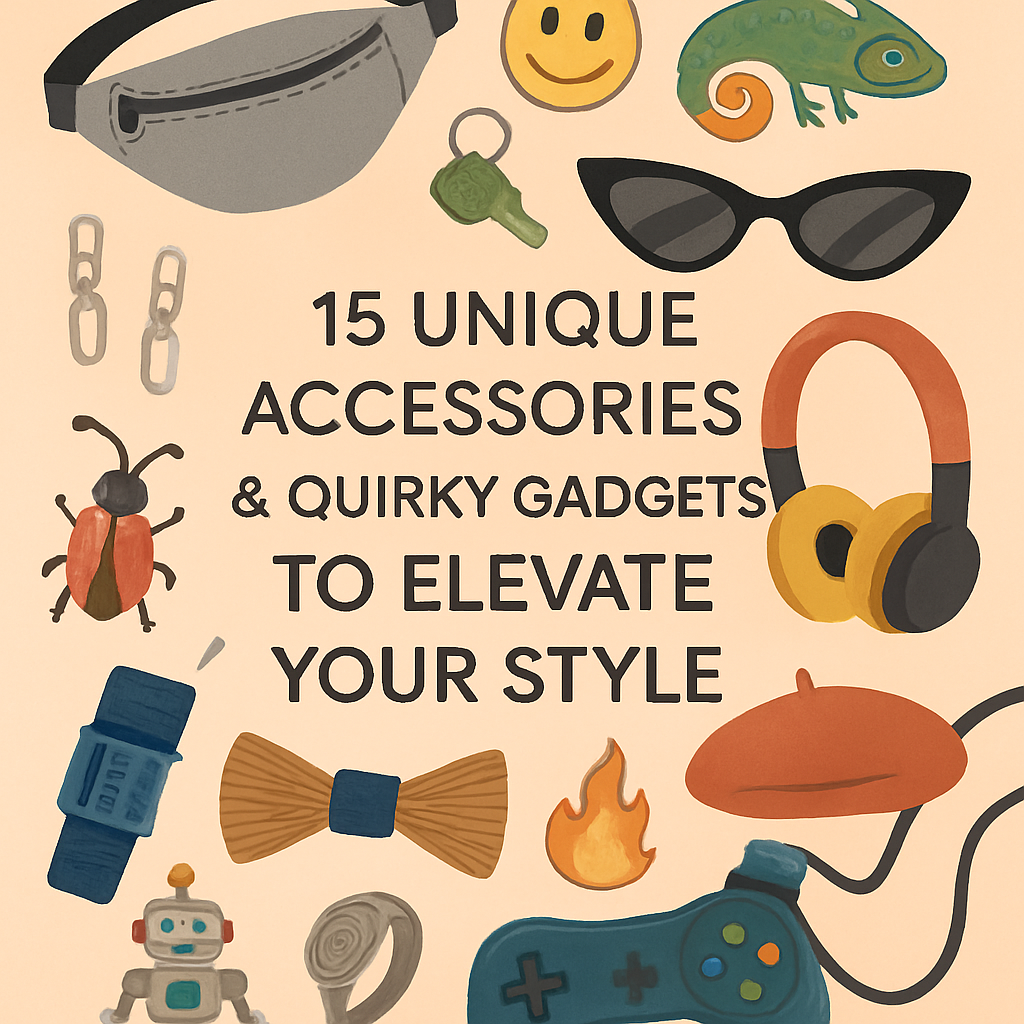 15 Unique Accessories & Quirky Gadgets to Elevate Your Style