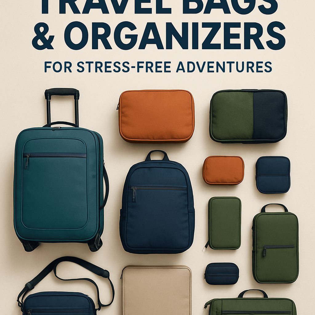 14 Essential Travel Bags & Organizers for Stress-Free Adventures