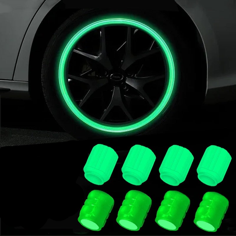 Luminous Car Valve Caps: The Creative Gadget & Unique Gift for a Glowing Ride