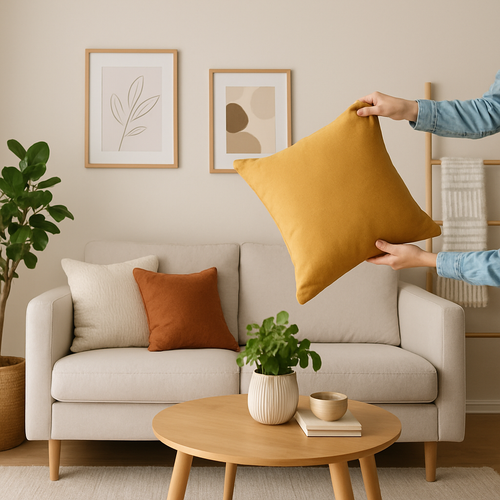 Give Your Living Room a Fresh Look: No Renovation Required!